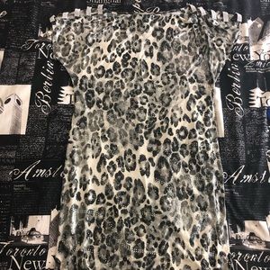 Sparkly dress with diamond sleeves